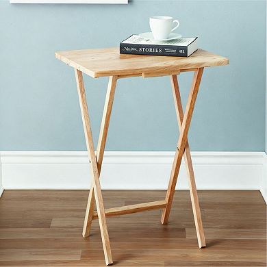 Indoor Single Folding TV Tray Table