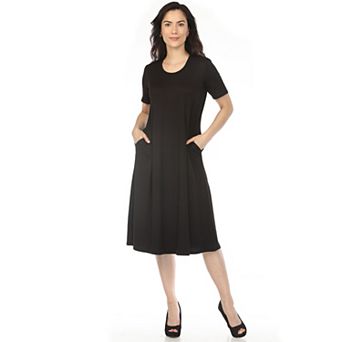 Women's Crew Neck T-Shirt Dress