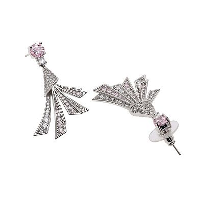 Feather Drop Earrings