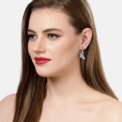 Feather Drop Earrings