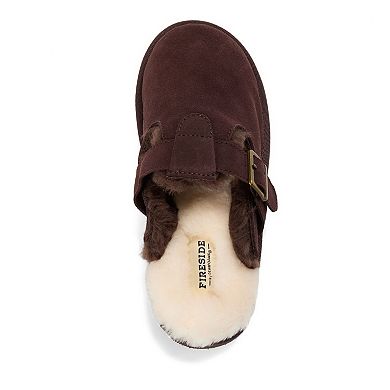 Dearfoams Maitland Women's Genuine Suede Slippers