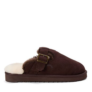 Dearfoams Maitland Women's Genuine Suede Slippers