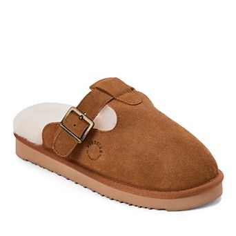 Dearfoams Maitland Women's Genuine Suede Slippers