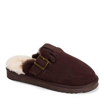 Dearfoams Maitland Women's Genuine Suede Slippers