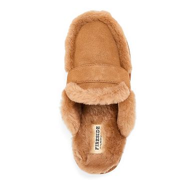 Dearfoams Richmond Women's Genuine Suede Slippers