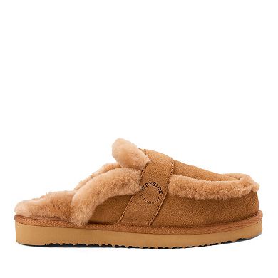 Dearfoams Richmond Women's Genuine Suede Slippers