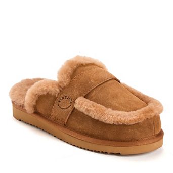 Dearfoams Richmond Women's Genuine Suede Slippers