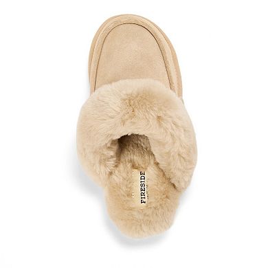 Dearfoams Melville Women's Genuine Suede Slippers