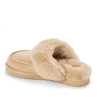 Dearfoams Melville Women's Genuine Suede Slippers