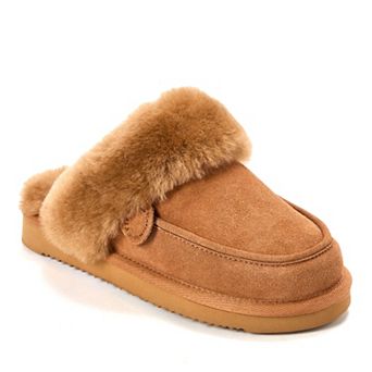 Dearfoams Melville Women's Genuine Suede Slippers