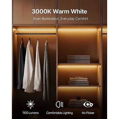 6-Pack 21-Inch T5 Fluorescent Bulbs 1100 Lumens 3000K Warm White