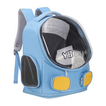 1 pc Pet Backpack Carrier Portable and Ventilated Intended for Traveling, 13.78x10.63x17.72 Inch