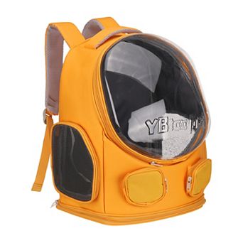 1 pc Pet Backpack Carrier Portable and Ventilated Intended for Traveling, 13.78x10.63x17.72 Inch