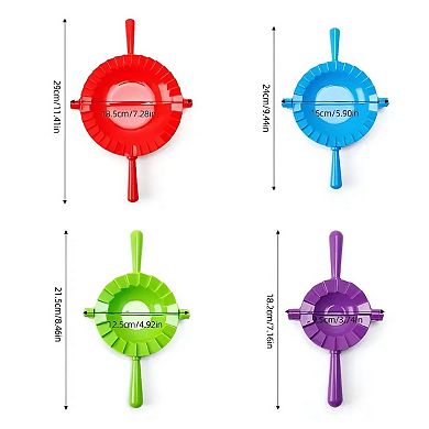 Plastic Dumpling Maker Set 4 Pcs