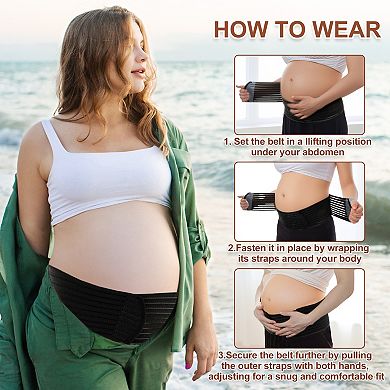 Belly Bands for Pregnant Women Breathable Ergonomic 1Pc