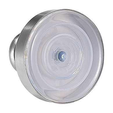 Stainless Steel Suction Hook for Bathroom or Kitchen - Brushed Nickel