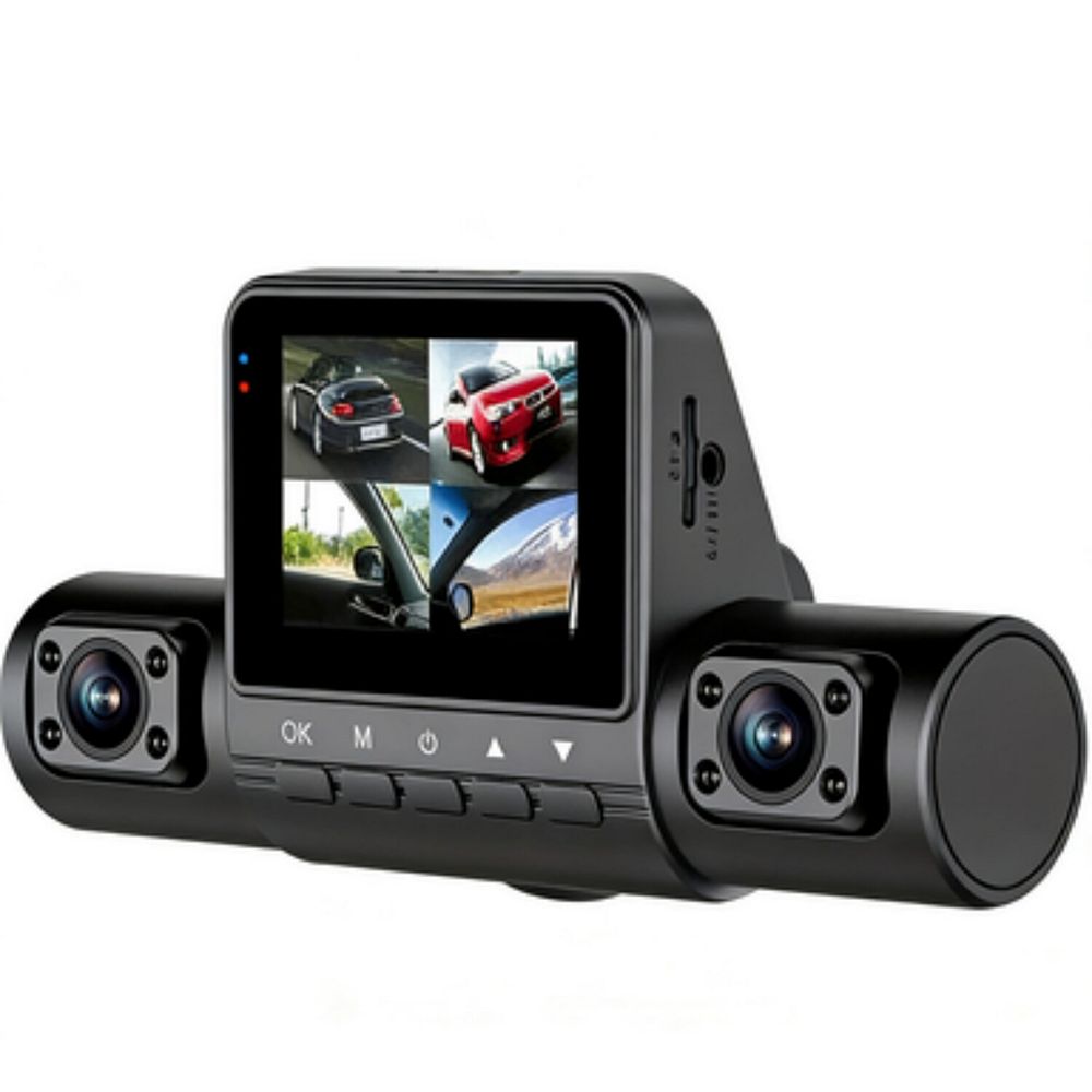 1080P Dash Cam with Loop Recording, Parking Monitor, Night Vision