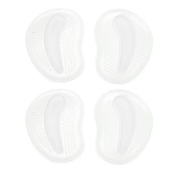 2 Pairs Soft Forefoot Insole Pads for Comfortable Walking and Foot Protection