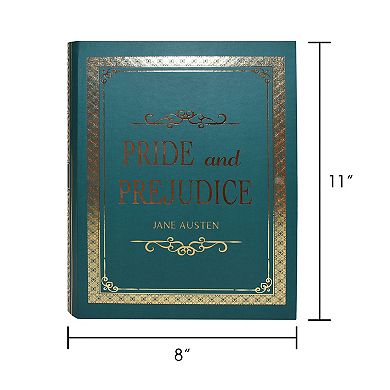 Pride & Prejudice Classic Novel Paper Book Storage