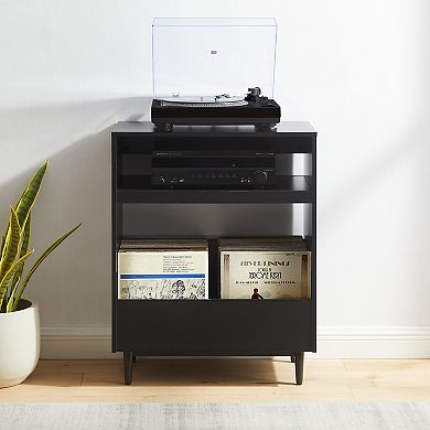 Crosley Furniture Liam Record Player Stand & Vinyl Storage