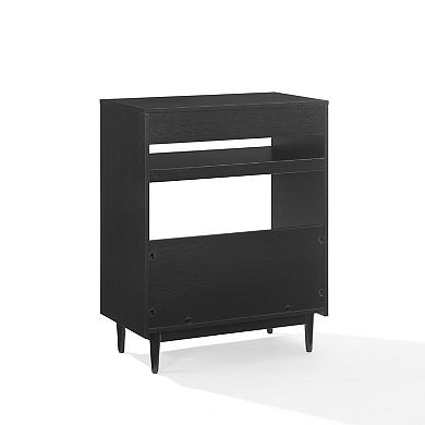 Crosley Furniture Liam Record Player Stand & Vinyl Storage