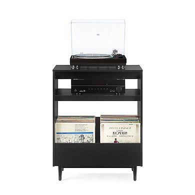 Crosley Furniture Liam Record Player Stand & Vinyl Storage
