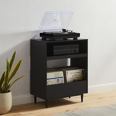 Crosley Furniture Liam Record Player Stand & Vinyl Storage