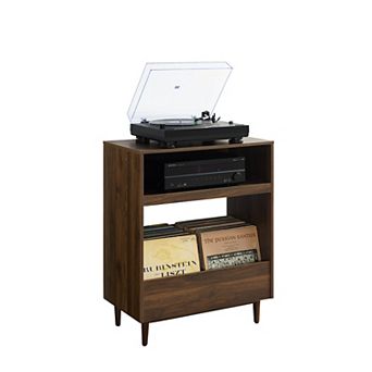 Crosley Furniture Liam Record Player Stand with Vinyl Storage