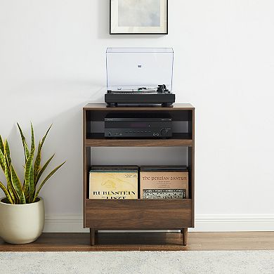 Crosley Furniture Liam Record Player Stand with Vinyl Storage