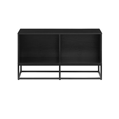 Crosley Furniture Enzo Medium Record Player Stand With Vinyl Storage
