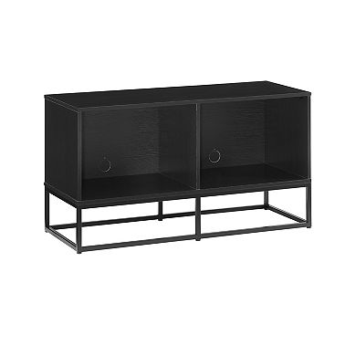 Crosley Furniture Enzo Medium Record Player Stand With Vinyl Storage