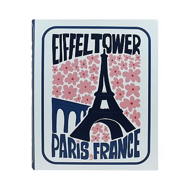 Eiffel Tower Travel Paper Book Storage