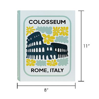 Colosseum Travel Paper Book Storage