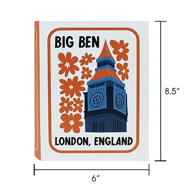 Big Ben Travel Paper Book Storage