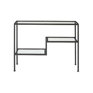 Crosley Furniture Sloane Console Table with Open Shelves