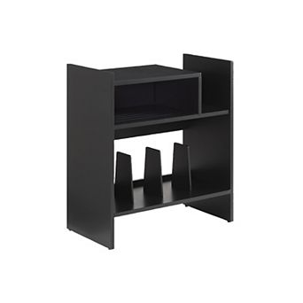 Crosley Furniture Portland Record Player Stand with Storage Compartments