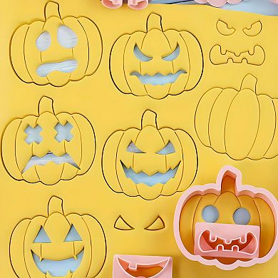 Halloween Pumpkin Cookie Cutter Set 9 pcs