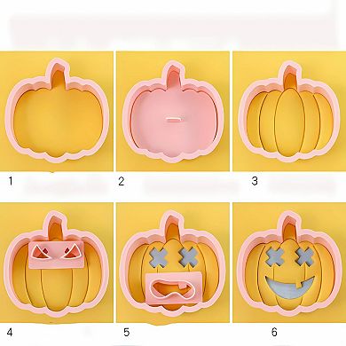 Halloween Pumpkin Cookie Cutter Set 9 pcs