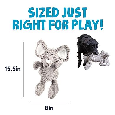 Durable Squeaky Elephant Toy