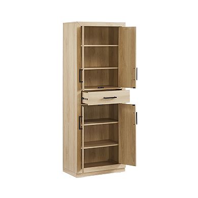Crosley Furniture Isla Kitchen Storage Pantry with Adjustable Shelves