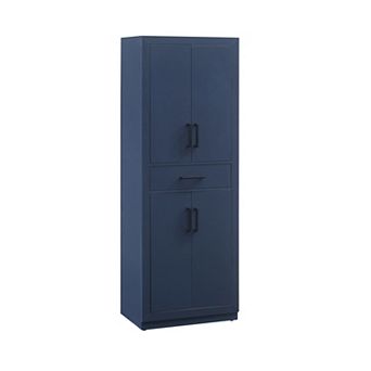 Crosley Furniture Isla Kitchen Storage Pantry with Adjustable Shelves