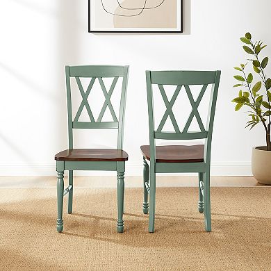 Crosley Furniture Shelby 2-Piece Dining Chair Set