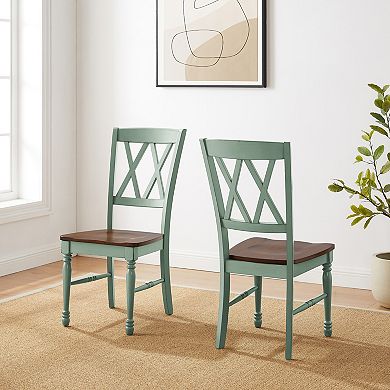 Crosley Furniture Shelby 2-Piece Dining Chair Set