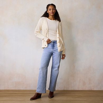 Women's LC Lauren Conrad Mid Rise Loose Jeans