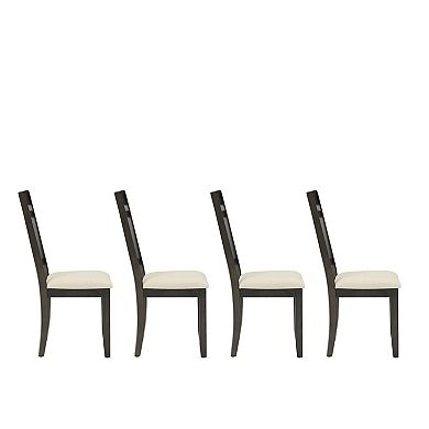 Crosley Furniture Hayden 4-Piece Slat Back Dining Chair Set