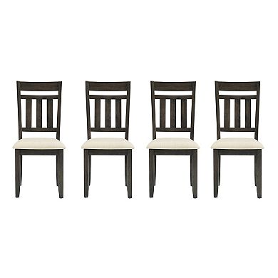 Crosley Furniture Hayden 4-Piece Slat Back Dining Chair Set