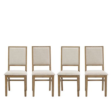 Crosley Furniture Upholstered Back Dining Chair Set of 4