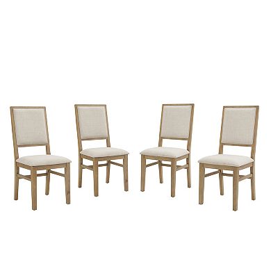 Crosley Furniture Upholstered Back Dining Chair Set of 4