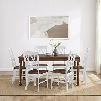 Crosley Furniture Shelby 7-Piece Dining Table Set