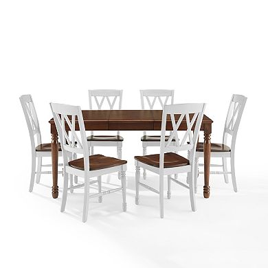 Crosley Furniture Shelby 7-Piece Dining Table Set